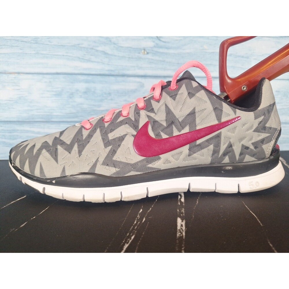 Nike Free TR Fit 3 Women's Gray Black Pink Training Shoes Size 9
